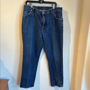 Vintage Men's Calvin Klein Blue Jeans - Union Made